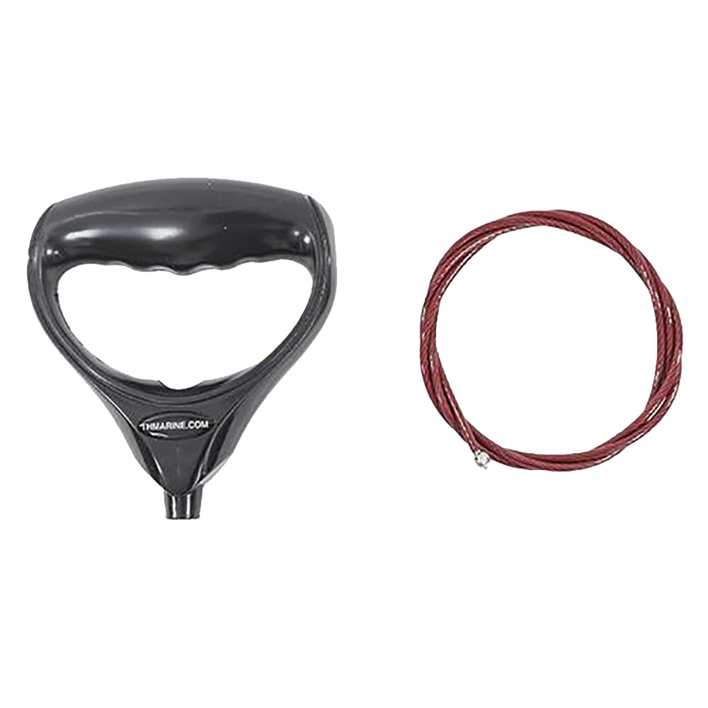 T-H Marine Supplies T-H Marine G-Force Trolling Motor Handle & Cable - Black — marine trolling motor accessories