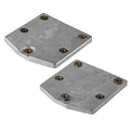 Tecnoseal Aluminum Mercury Zeus Pod Trim Tab Anode Kit w/Hardware — marine anodes