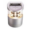 Lopolight Series 300-039 - Double Stacked Masthead Light - 5NM - Vertical Mount - White - Silver Housing — marine navigation lights