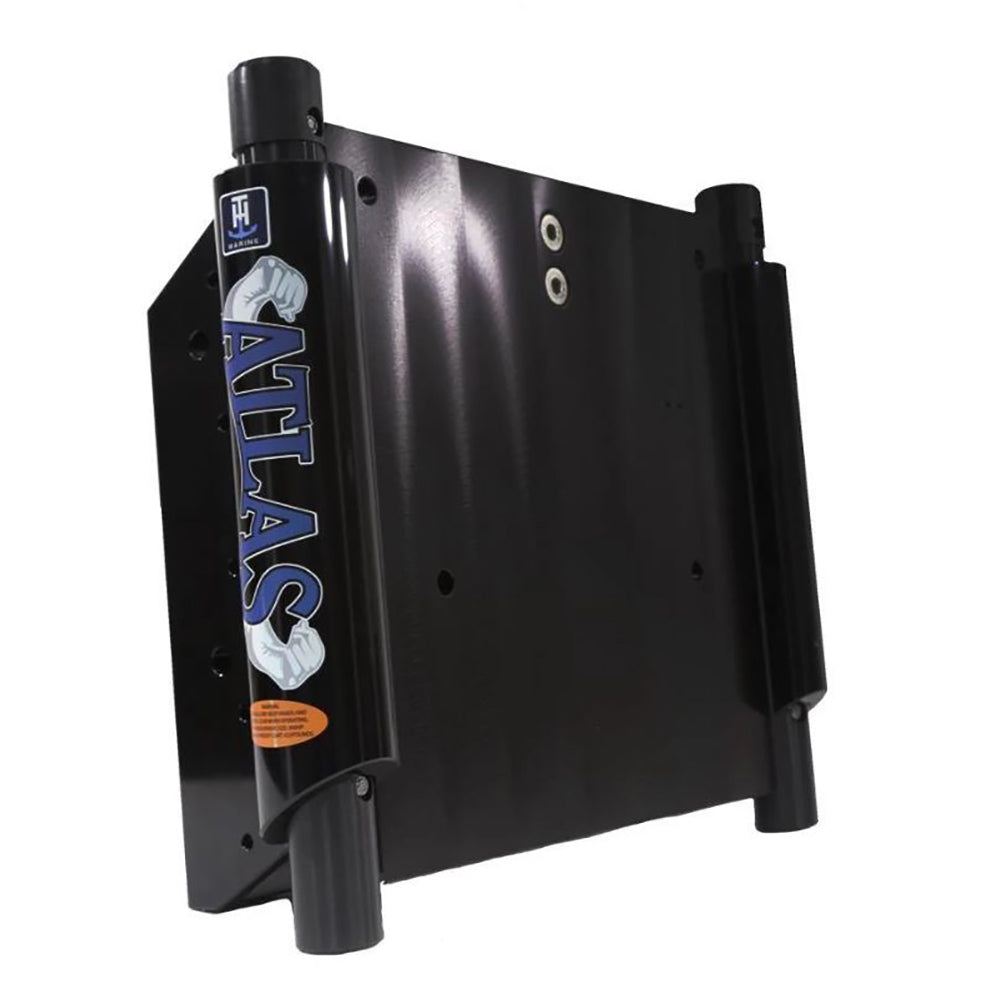 T-H Marine Supplies T-H Marine ATLAS™ 6" Set Back Hydraulic Jack Plate - Gloss Black Anodized — marine jack plates