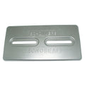 Tecnoseal Aluminum Plate Anode - 12" x 6" x 1/2" — marine anodes