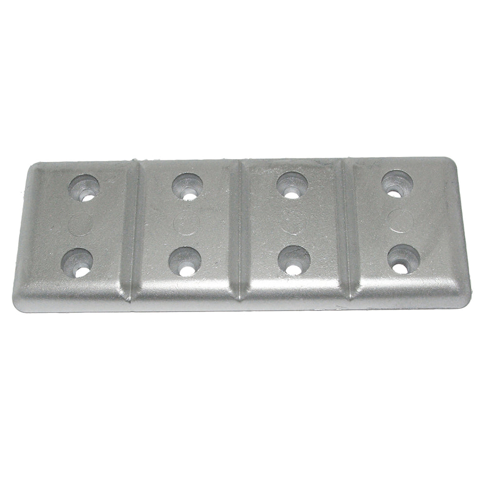 Tecnoseal Magnesium Plate Anode 7.5" x 2.75" x 1/2" — marine anodes