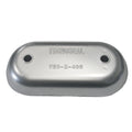 Tecnoseal Magnesium Hull Plate Anode 8-3/8" x 4-1/32" x 1-1/16" — marine anodes