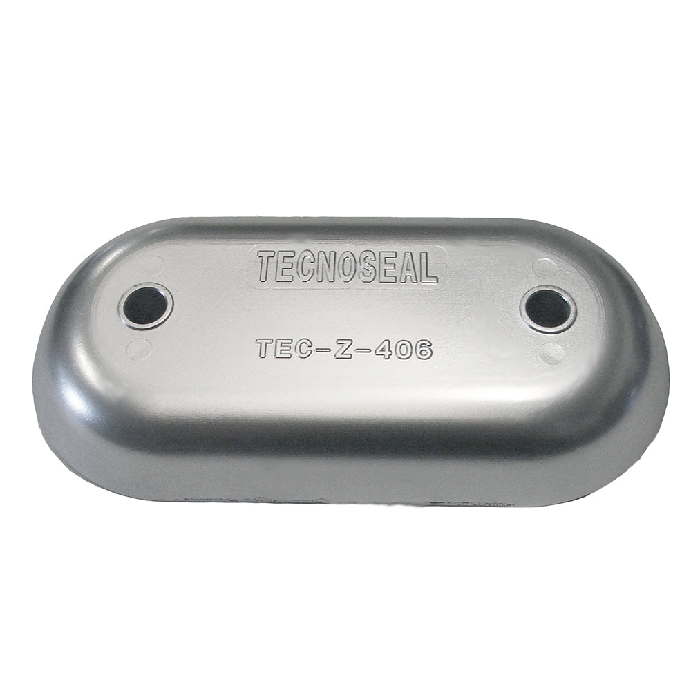 Tecnoseal Magnesium Hull Plate Anode 8-3/8" x 4-1/32" x 1-1/16" — marine anodes