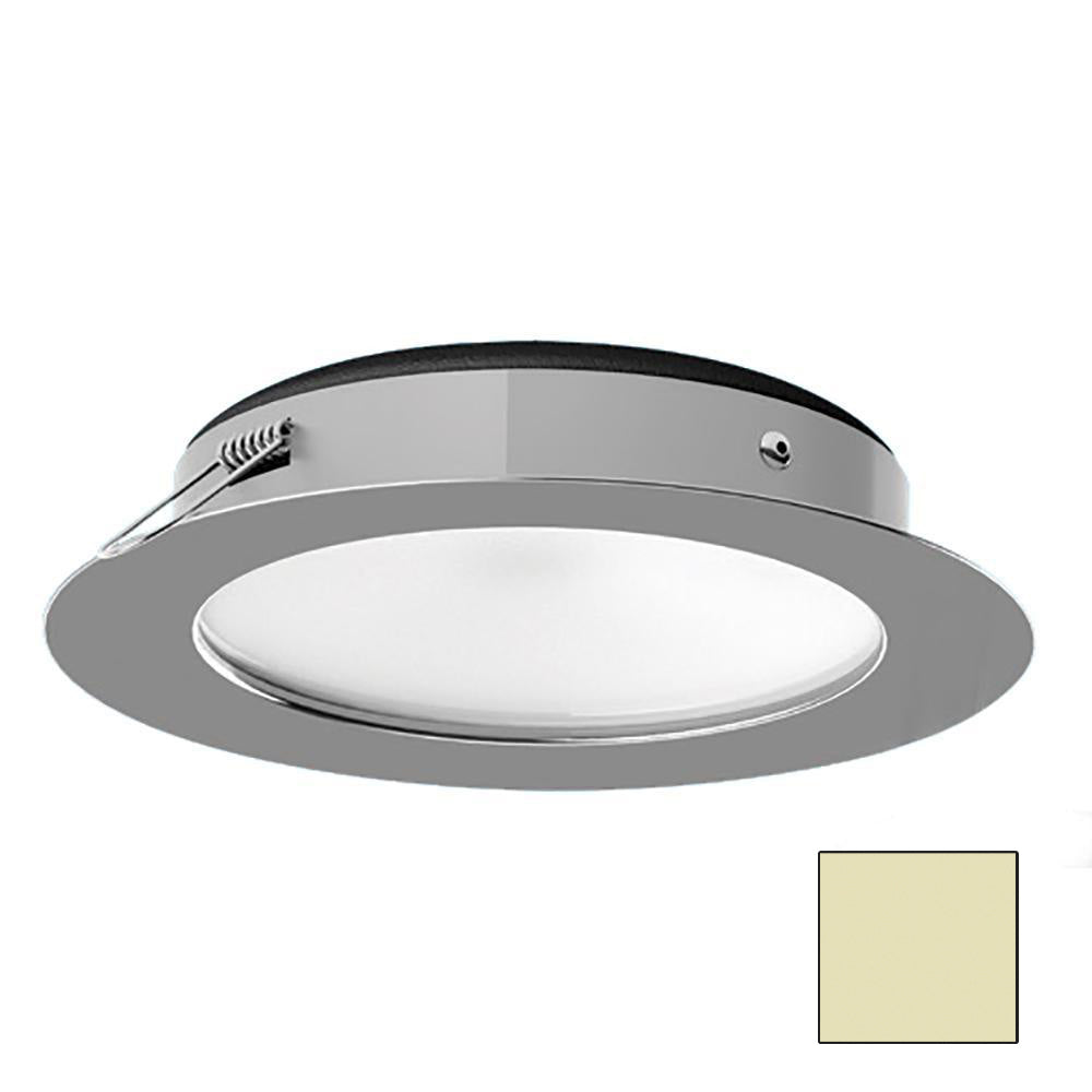I2Systems Inc i2Systems Apeiron Pro XL A526 - 6W Spring Mount Light - Warm White - Polished Chrome Finish — marine dome/down lights