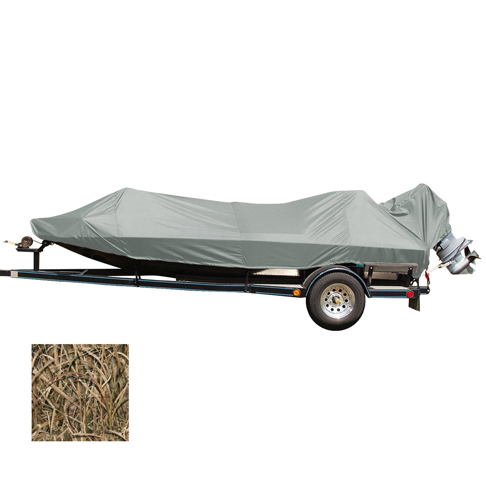 Carver by Covercraft Carver Performance Poly-Guard Styled-to-Fit Boat Cover f/17.5' Jon Style Bass Boats - Shadow Grass — marine winter covers