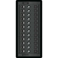 Blue Sea Systems Blue Sea 1461 12 Position Circuit Breaker Panel - 12V - 120A — marine electrical panels