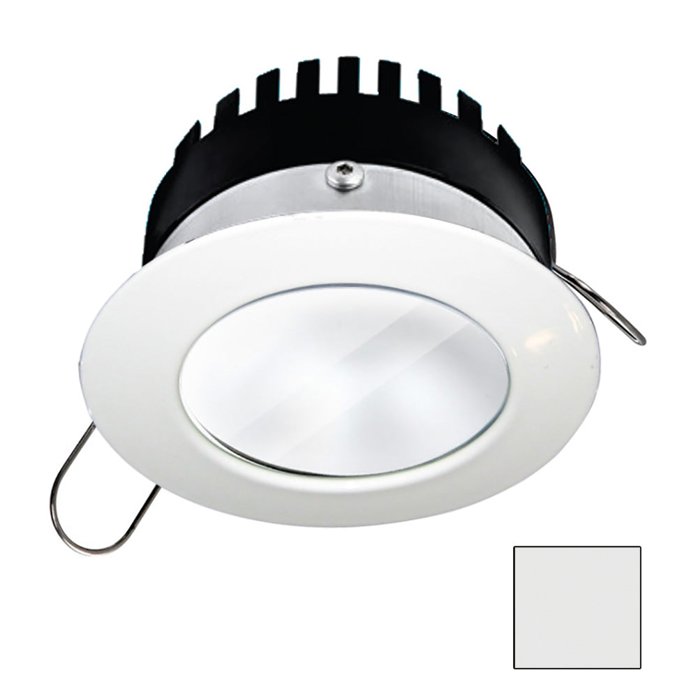 I2Systems Inc i2Systems Apeiron PRO A506 - 6W Spring Mount Light - Round - Cool White - White Finish — marine dome/down lights
