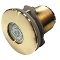 Lumitec SeaBlaze Typhoon Underwater Light - Bronze Thru-Hull LED Light - Spectrum RGBW - Flush Mount — marine underwater lighting