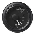 Veratron 52MM (2-1/16") ViewLine Trim Indicator Gauge Up/Down - Black Dial & Round Bezel — marine gauges