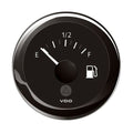 Veratron 52MM (2-1/16") ViewLine Tank Level Gauge E/F - 3-180 Ohm - Black Dial & Bezel — marine gauges