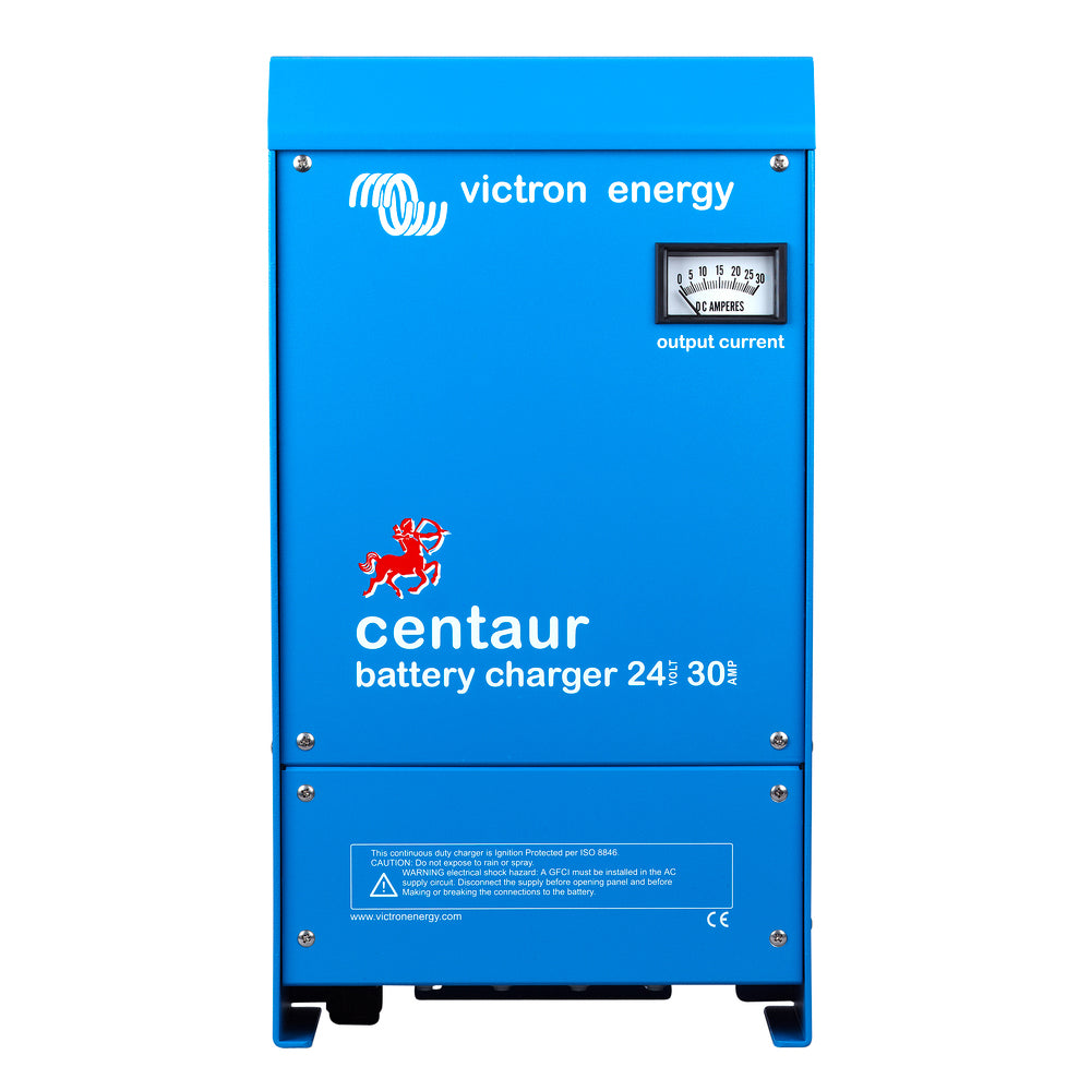 Victron Energy Victron Centaur Charger - 24 VDC - 30AMP - 3-Bank - 120-240 VAC — marine battery chargers