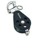Barton Marine Series 3 Single Snap Shackle & Becket Block - 45mm — marine blocks
