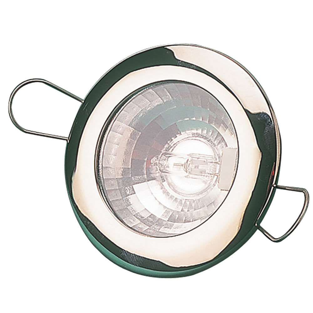 Sea-Dog LED Overhead Light 2-7/16" - Brushed Finish - 60 Lumens - Clear Lens - Stamped 304 Stainless Steel — marine interior / courtesy light