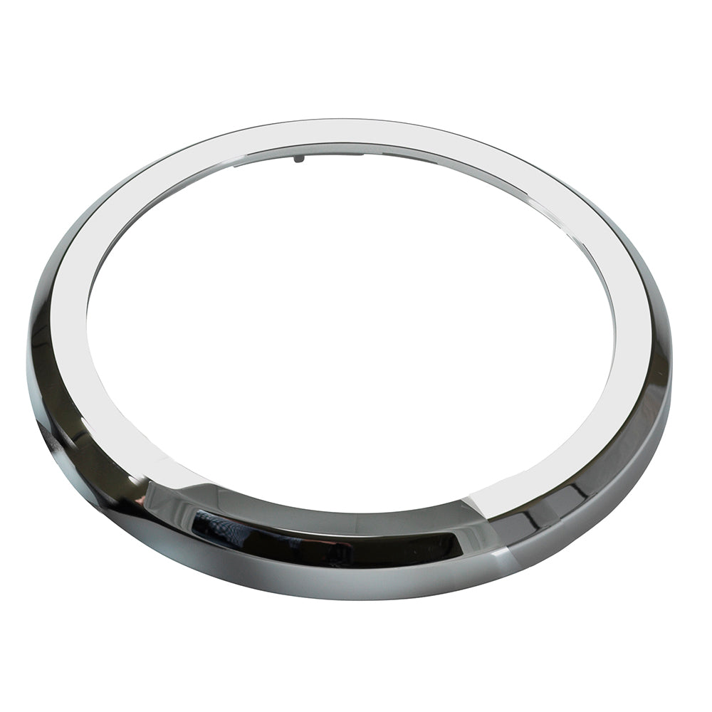 Veratron Marine 110mm ViewLine Bezel - Flat - Chrome — marine gauge accessories