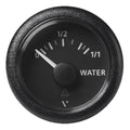 Veratron 52MM (2-1/16") ViewLine Fresh Water Resistive - 3 to180 OHM - Black Dial & Round Bezel — marine gauges
