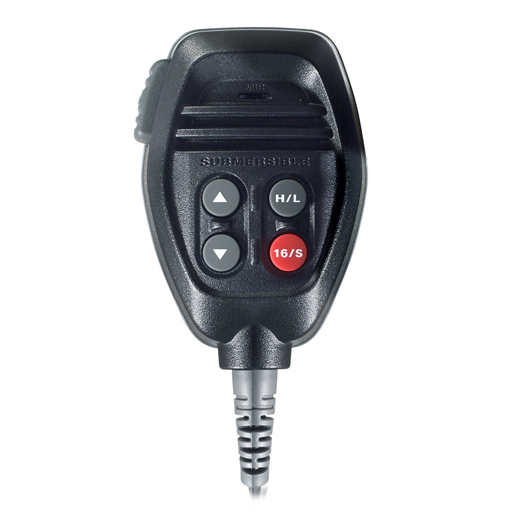 Standard Horizon Microphone f/GX14xx & GX18xx Series - Black — marine accessories