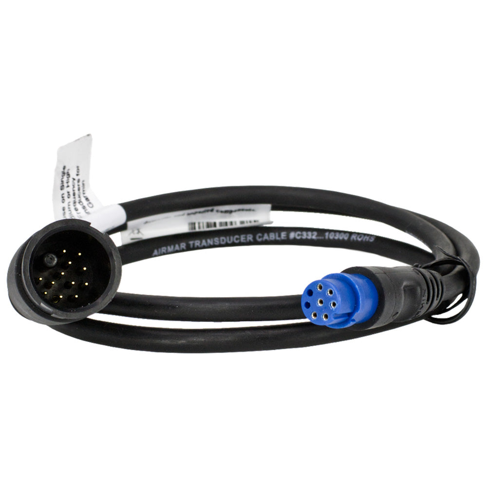 Airmar Garmin 8-Pin Mix & Match Cable f/Low-Frequency CHIRP 1kW Transducers — marine transducer accessories