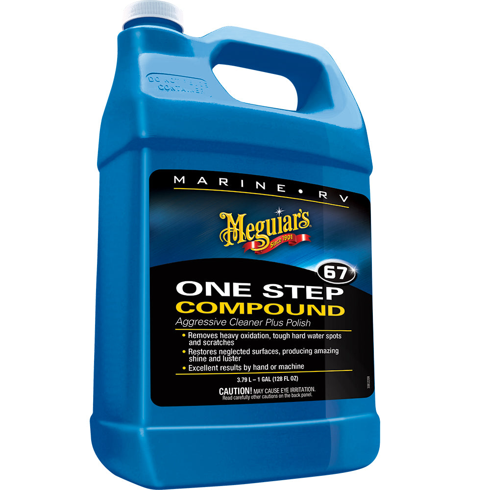 Meguiar's Marine One-Step Compound - 1 Gallon — marine cleaning