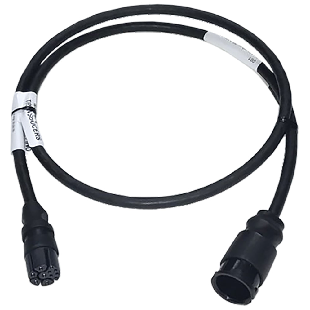 Airmar Raymarine 11-Pin High or Med Mix & Match Transducer CHIRP Cable f/CP470 — marine transducer accessories