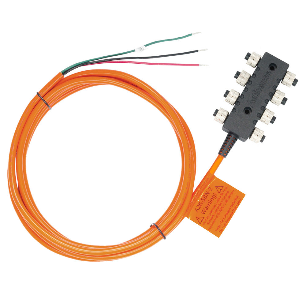Actisense Self-Contained Boat Network - Complete Network f/8 Devices w/Internal Terminators & Power Feed — marine nmea cables & sensors