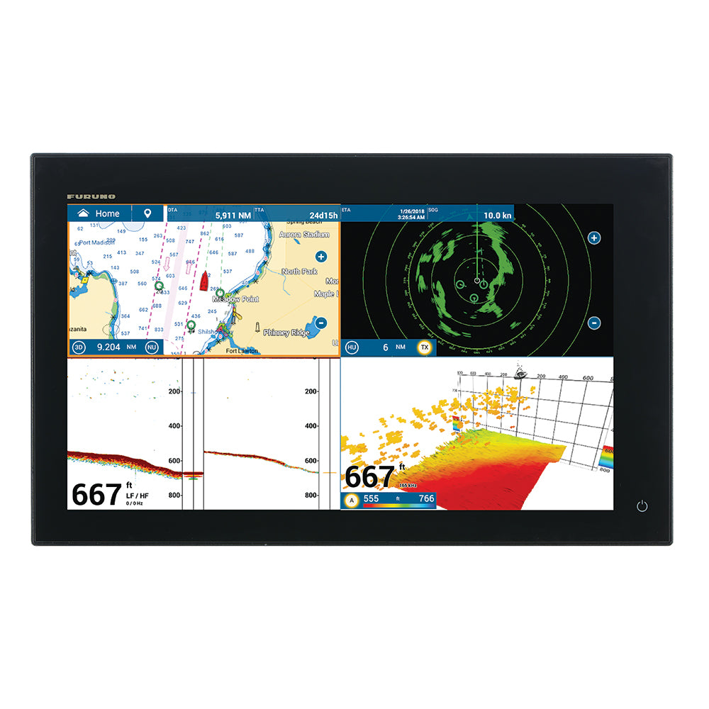 Furuno NavNet TZtouch3 19" MFD w/1kW Dual Channel CHIRP™ Sounder — marine gps - fishfinder combos