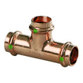 Viega ProPress 1" Copper Tee - Triple Press Connection - Smart Connect Technology — marine fittings