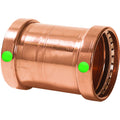 Viega ProPress 2-1/2" Copper Coupling w/o Stop - Double Press Connection - Smart Connect Technology — marine fittings