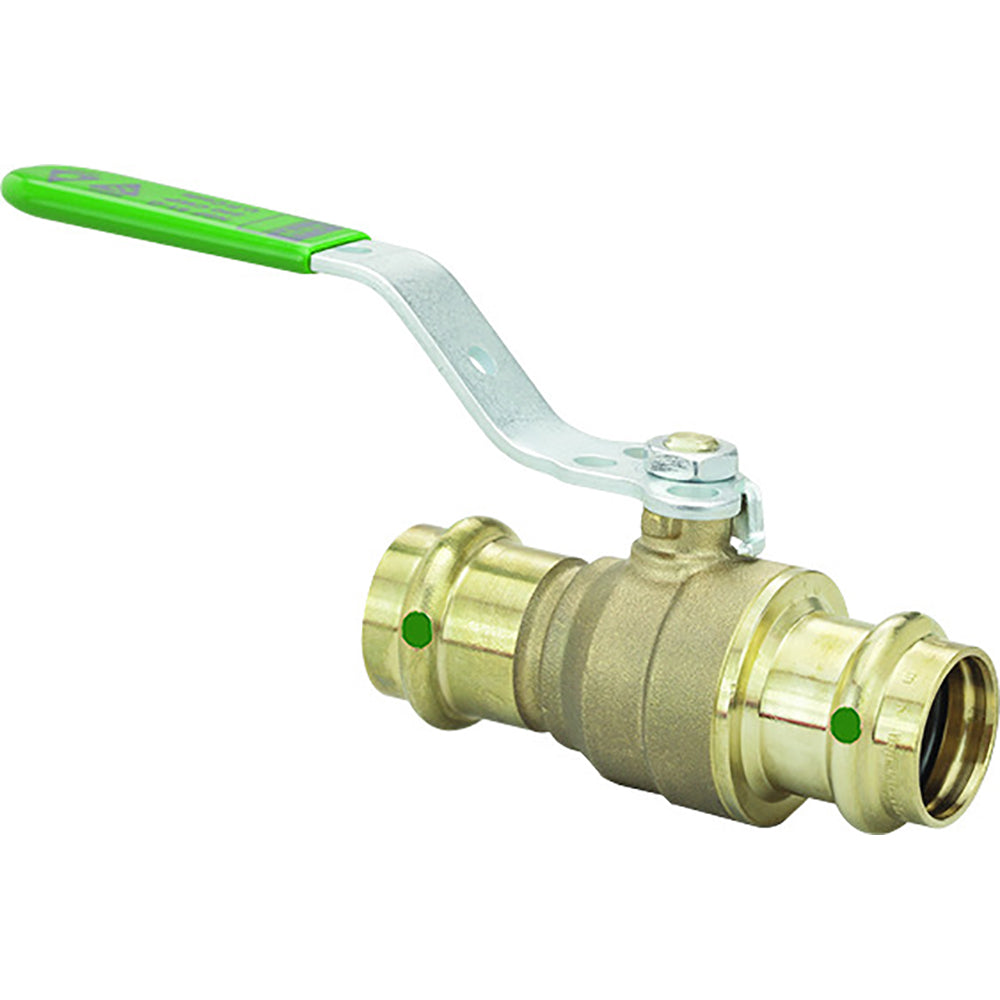 Viega ProPress 3/4" Zero Lead Bronze Ball Valve w/Stainless Stem - Double Press Connection - Smart Connect Technology — marine fittings