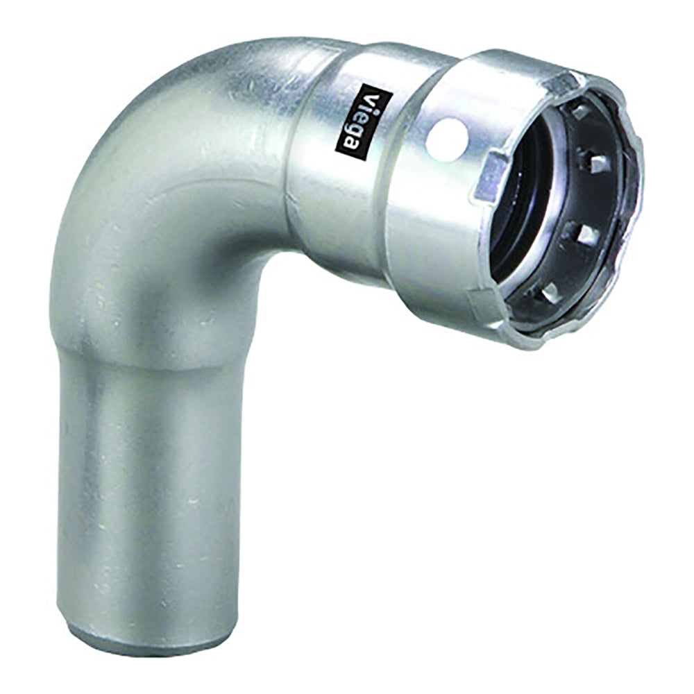 Viega MegaPress 3/4" 90° Stainless Steel 304 Elbow Street - Press Connection - Smart Connect Technology — marine fittings