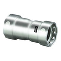 Viega MegaPress 1/2" Stainless Steel 304 Coupling w/Stop - Double Press Connection - Smart Connect Technology — marine fittings