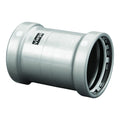 Viega MegaPress 2-1/2" Carbon Steel Coupling w/o Stop w/FMK - Double Press Connection - Smart Connect Technology — marine fittings