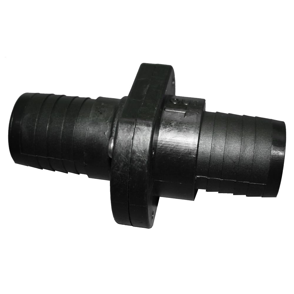 T-H Marine Supplies T-H Marine Double Barb Inline Scupper Check Valve - 1-1/2" - Black — marine fittings