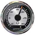 Faria Beede Instruments Faria Platinum 2" Water Pressure Gauge - 30 PSI — marine gauges