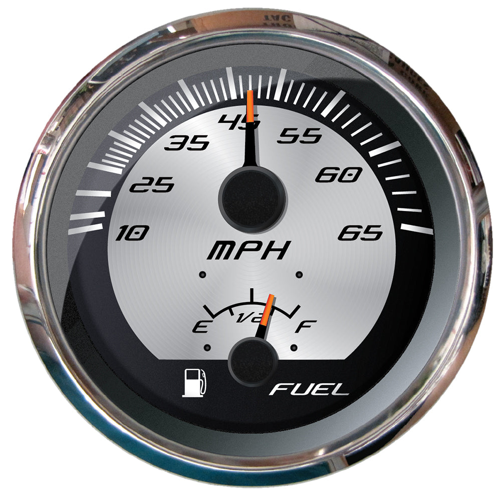 Faria Beede Instruments Faria Platinum 4" Multi-Function - Speedometer & Fuel — marine gauges