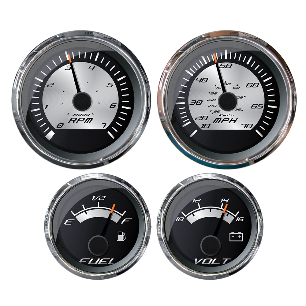 Faria Beede Instruments Faria Platinum Series Box Set - Outboard Motors — marine gauges