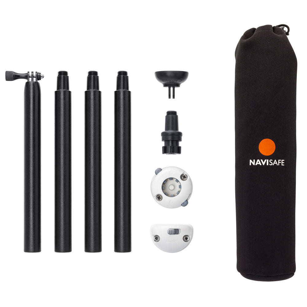 Navisafe Navimount Pole Pack Includes Pole & Mounts (Lights Not Included) — marine paddlesports