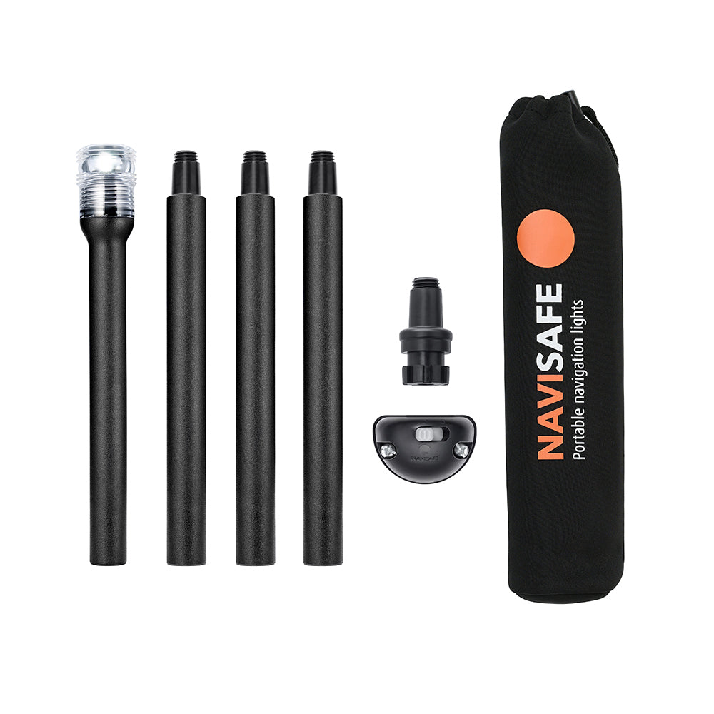 Navisafe Built-In All-White Polelight Pack — marine paddlesports