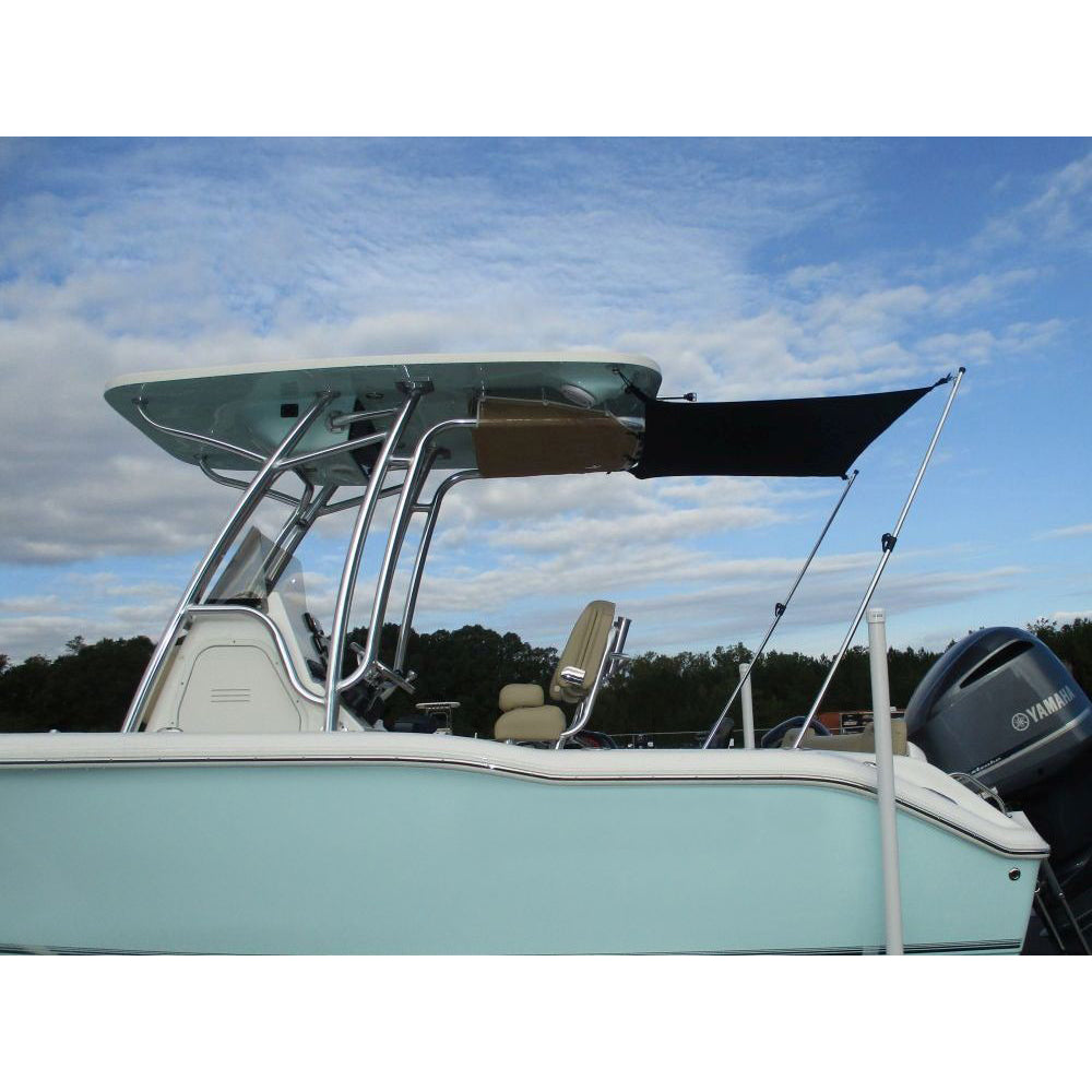 Carver by Covercraft Carver 6' T-Shade T-Top Shade Extension - Black — marine biminis/shades/umbrellas