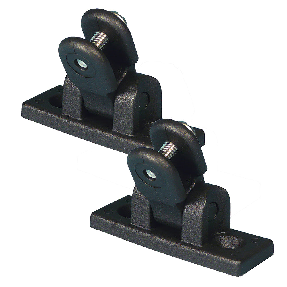 Carver by Covercraft Carver Deck Hinge Nylon Pair - Black — marine deck / galley