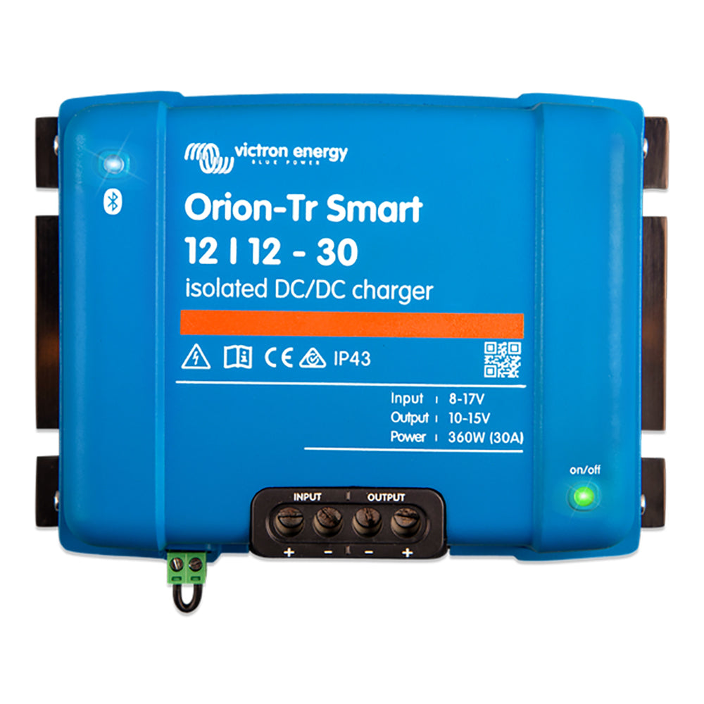Victron Energy Victron Orion-TR Smart 12/12-30 30A (360W) Isolated DC-DC or Power Supply — marine battery chargers