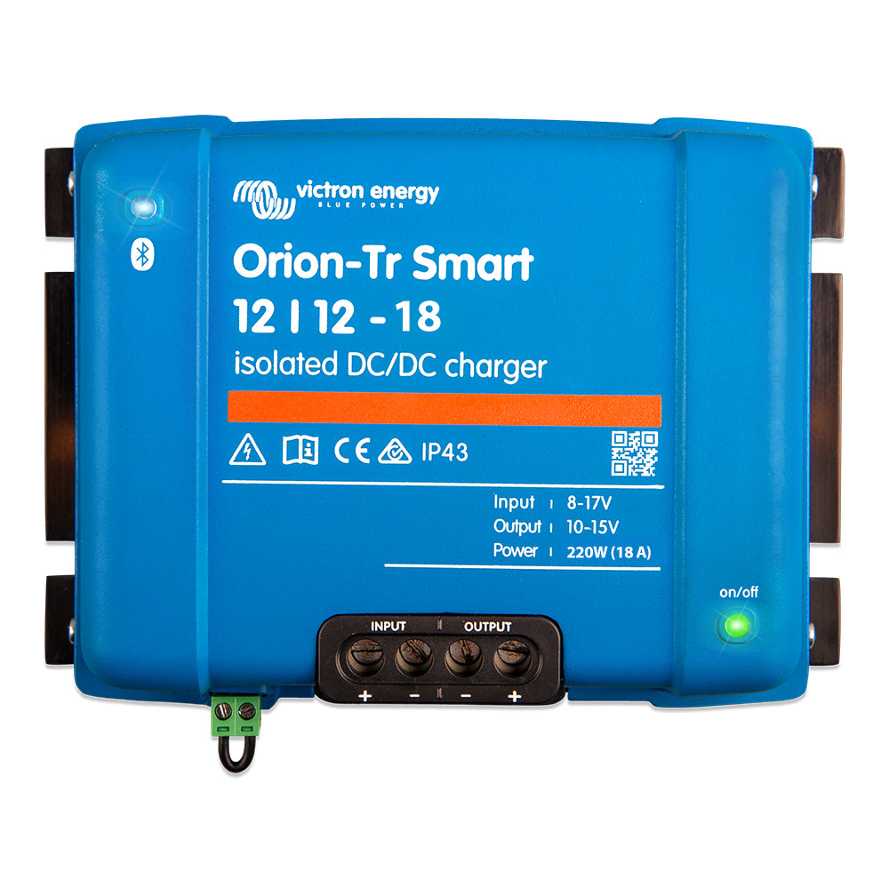 Victron Energy Victron Orion-TR Smart 12/12-18 18A (220W) Isolated DC-DC Charger or Power Supply — marine battery chargers