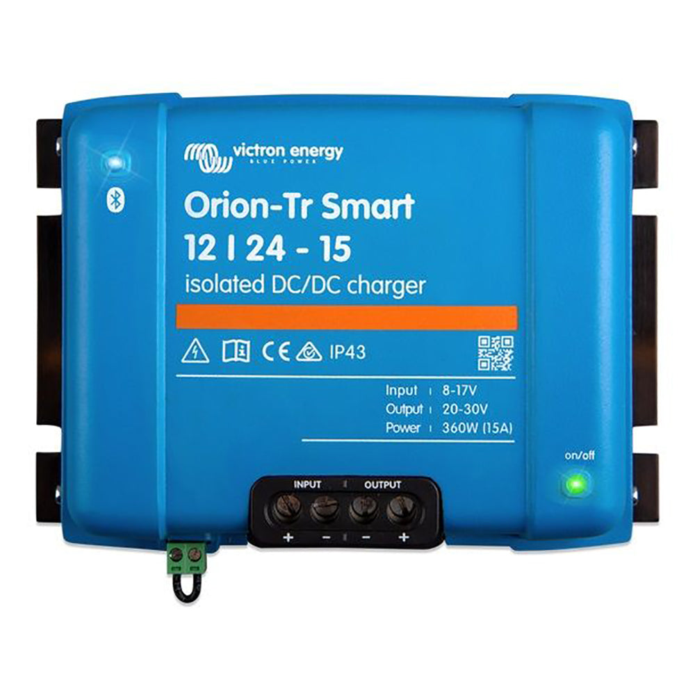 Victron Energy Victron Orion-TR Smart DC-DC 12/24-15 15A (360W) Isolated Charger or Power Supply — marine battery chargers