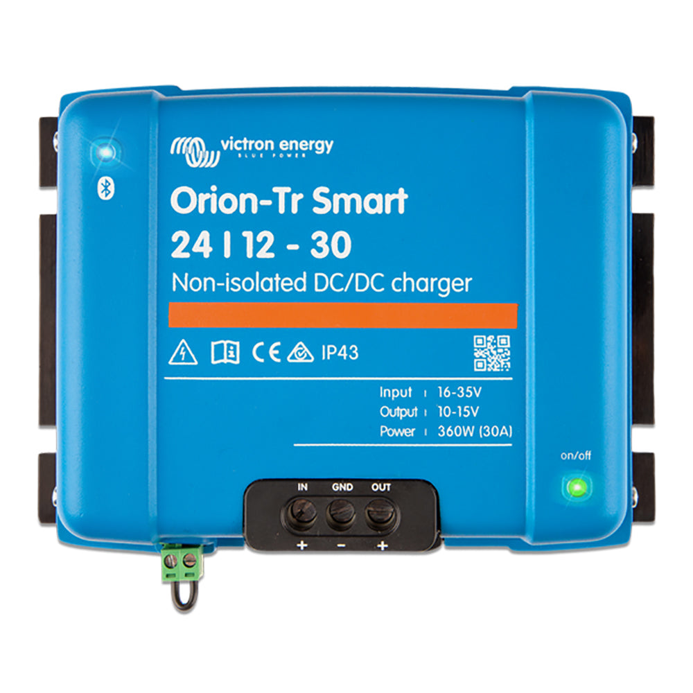 Victron Energy Victron Orion-TR Smart 24/12-30 30A (360W) Non-Isolated DC-DC or Power Supply — marine dc to dc converters