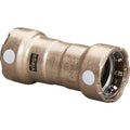 Viega MegaPress 1" Copper Nickel Coupling w/Stop Double Press Connection - Smart Connect Technology — marine fittings