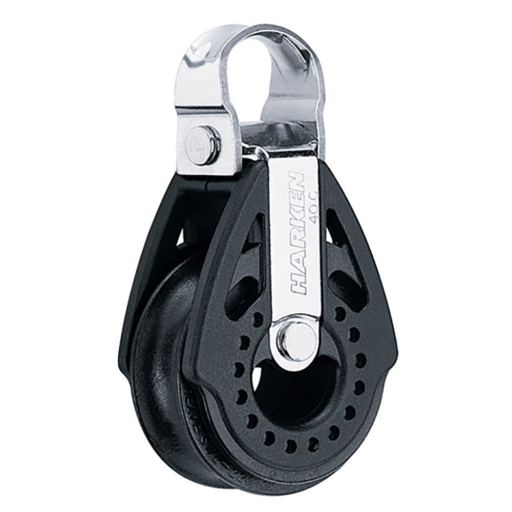 Harken 40mm Carbo Block 90° Fixed Head — marine blocks