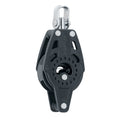 Harken 40mm Carbo Single Ratchet Block w/Swivel & Becket — marine blocks