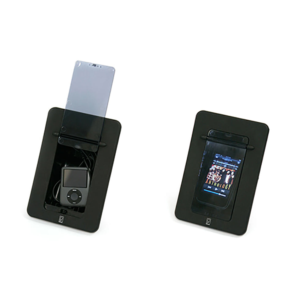 Poly-Planar Spa Side Smartphone Enclosure w/Door - Black — marine accessories