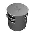 Lopolight Series 301-011 - Double Stacked Masthead Light - 5NM - Horizontal Mount - White - Silver Housing — marine navigation lights