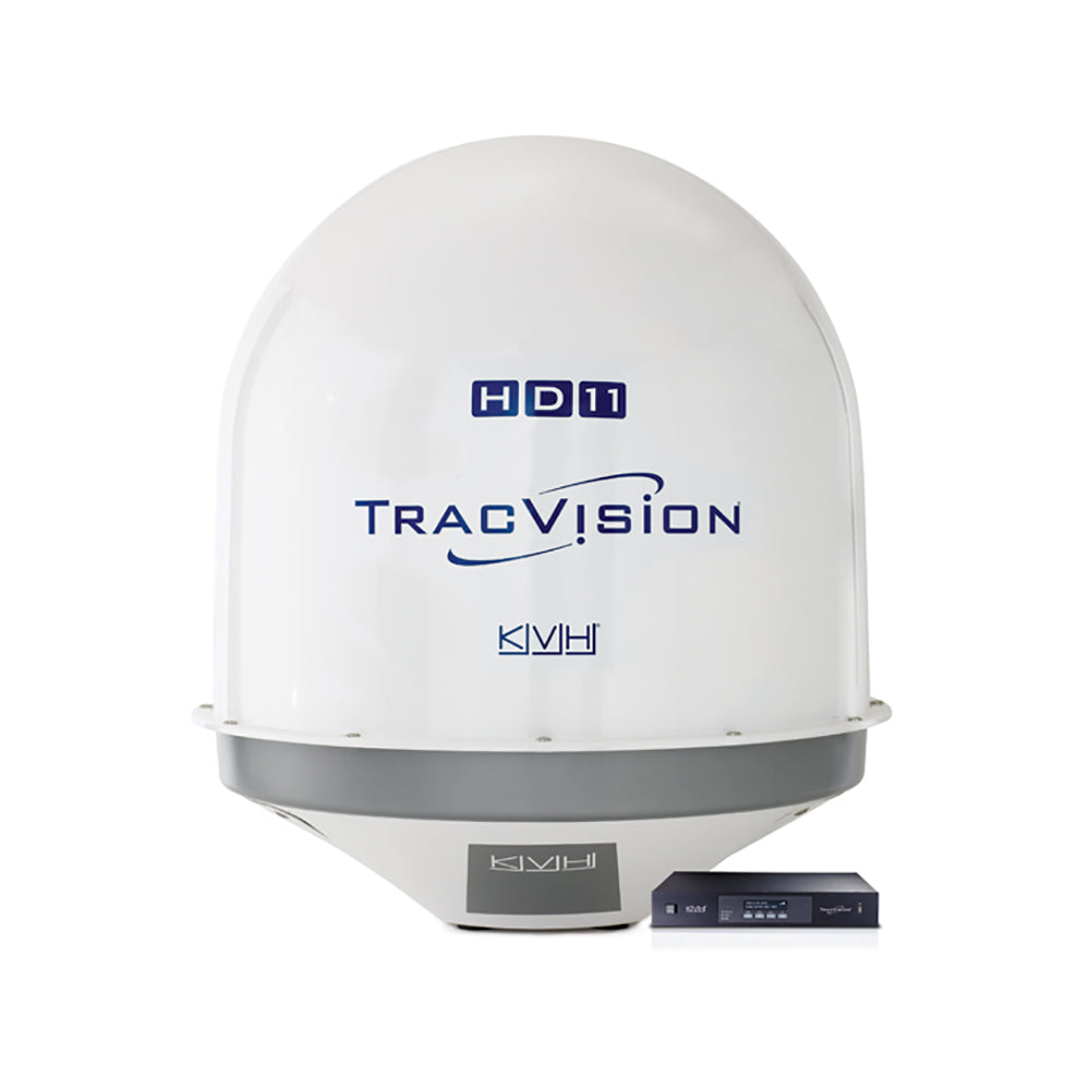 KVH TracVision HD11 w/IP Control Unit & World LNB — marine satellite tv antennas